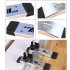 Woodworking Ruter Table T Track Metal Quick Acting Hold Down Clamp Set M8 plastic handle and M8 screw