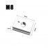 Woodworking Ruter Table T Track Metal Quick Acting Hold Down Clamp Set 1 set of pressure plate