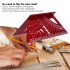 Woodworking Square Size Ruler 3D Mitre Angle 45 Degree  90 Degree Portable Aluminum Alloy T type Carpenter Layout Gauge Measuring Tools For Woodworking as shown