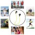 Work out to your favorite tracks for a motivated training session while ensuring you never miss a call with the Geega S401 Bluetooth 4 1 Sports Earbuds