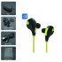 Work out to your favorite tracks for a motivated training session while ensuring you never miss a call with the Geega S401 Bluetooth 4 1 Sports Earbuds