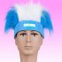World Cup Football Fans Hats with National Flag Color Wig Football Headband National Flag Headwear