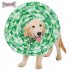 Wound Healing Collar Dogs Cats Medical Protection Neck Ring green S