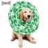 Wound Healing Collar Dogs Cats Medical Protection Neck Ring green S