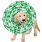 Wound Healing Collar Dogs Cats Medical Protection Neck Ring green XL