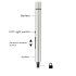 Wowstick A1 1 8 Inch Mini Lithium Cordless Electric Power Screwdriver with LED Light and 10 1 8 inch heads for all your precision and hobby needs