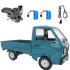 Wpl D12 1 10 2wd Rc  Car Simulation Drift Truck Brushed 260 Motor Climbing Car Led Light On road Rc Car Toys For Boys Kids Gifts 1 battery