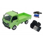 Wpl D12 Carry 1/10 4wd Simulation Drift Truck Climbing Car Led Light Rc Car Toys Boys Kids Gifts 1 battery