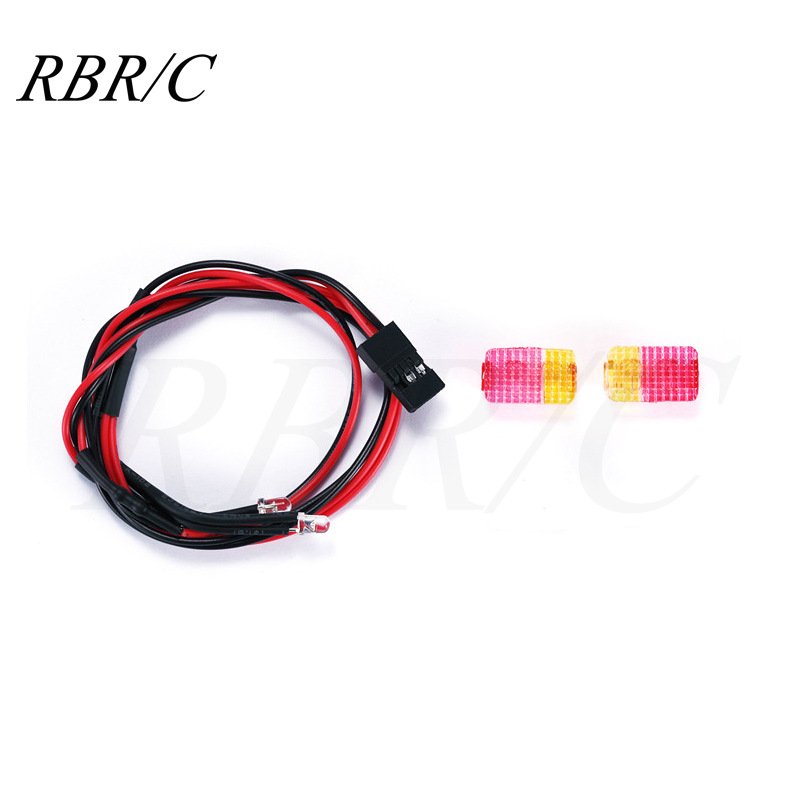 Wpl D12 Microcard Remote Control Minivan Decoration Accessories Diy Upgrade Model d12 red taillight cover + lamp