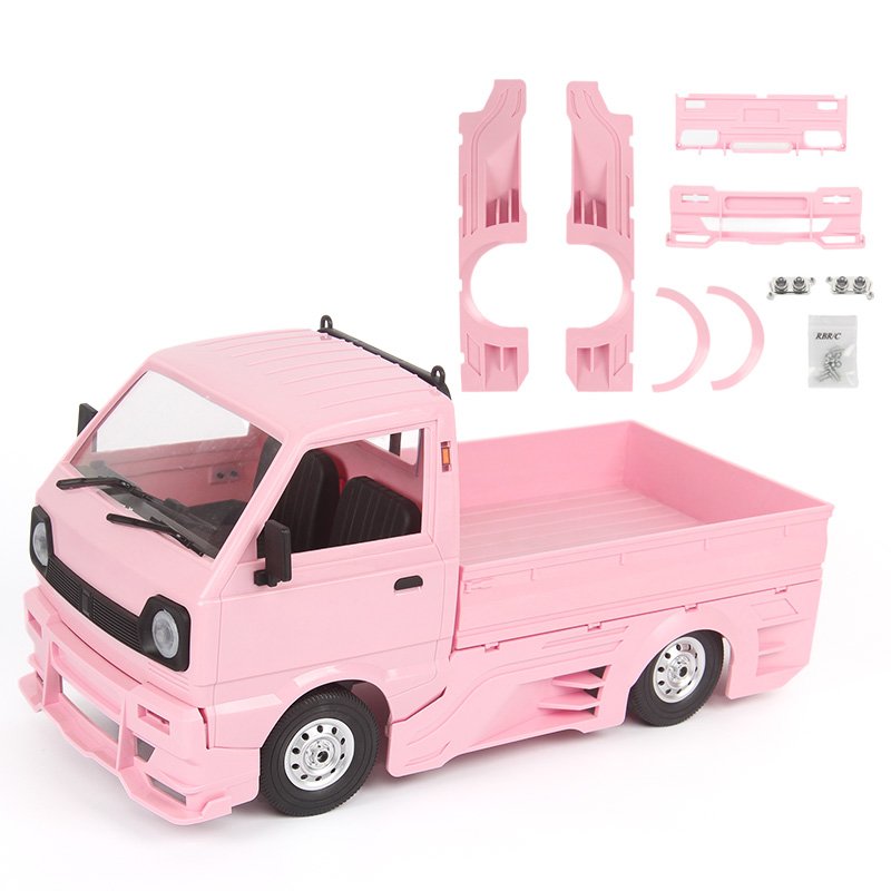 Wpl D12 Refit Upgrade &high Railing Accessories For Drift Rc Car R487 Diy Upgrade Model Spare Parts r487f d12 pink wide surround