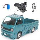 Wpl  New  Product  D12d 1/10 2.4g Off-road Climbing Drift Rc  Car Vehicle Models Toys With Large Surrounded & Blow Vent blue