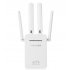 Wr09 Network Repeater Four Antenna Signal Amplifier 300m Router Extender Wifi Repeater EU Plug