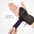 Wrist Bandage Adjustable Day Night Wrist Support With Metal Splint For Men Women Arthritis Sprains Sports Protection Right hand L 20 27cm hand 