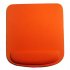 Wrist Rest Mouse Pad Laptop Pad Non slip Gel Wrist Support Wristband Mouse Pad For Pc Laptop Orange