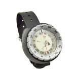 Wristwatch Design Compass Lightweight <span style='color:#F7840C'>Portable</span> Waterproof Plastic for Swimming Diving Water Sports Accessory gray