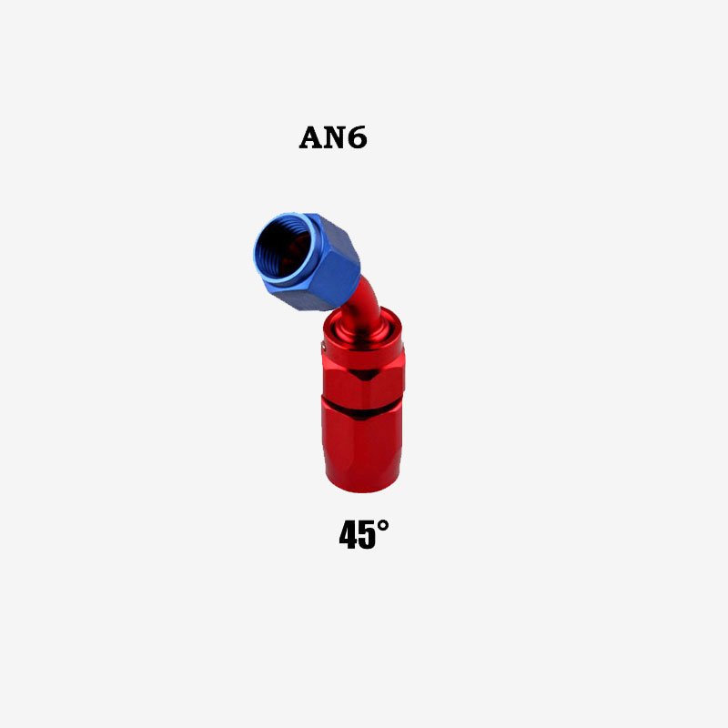 Professional AN6 Swivel Hose End Fitting Adapter for Oil/Fuel/Gas Hose Line