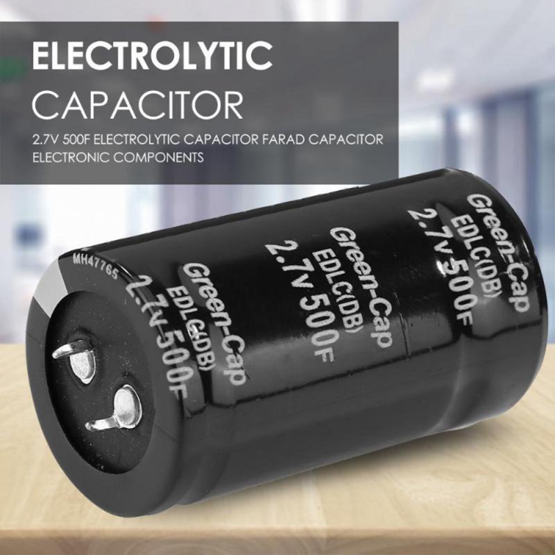 2.7v 500f Farad Capacitor Parts for Battery Life Extended Balanced Voltage Automotive Rectifier