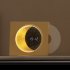 X09 Moon Clock Speaker Hifi Bluetooth Player Vinyl Nostalgia Large Volume Desktop Outdoor Small Audio Moon White