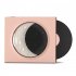 X09 Moon Clock Speaker Hifi Bluetooth Player Vinyl Nostalgia Large Volume Desktop Outdoor Small Audio Moon White