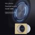 X09 Moon Clock Speaker Hifi Bluetooth Player Vinyl Nostalgia Large Volume Desktop Outdoor Small Audio Cream Yellow