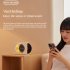 X09 Moon Clock Speaker Hifi Bluetooth Player Vinyl Nostalgia Large Volume Desktop Outdoor Small Audio Cream Yellow
