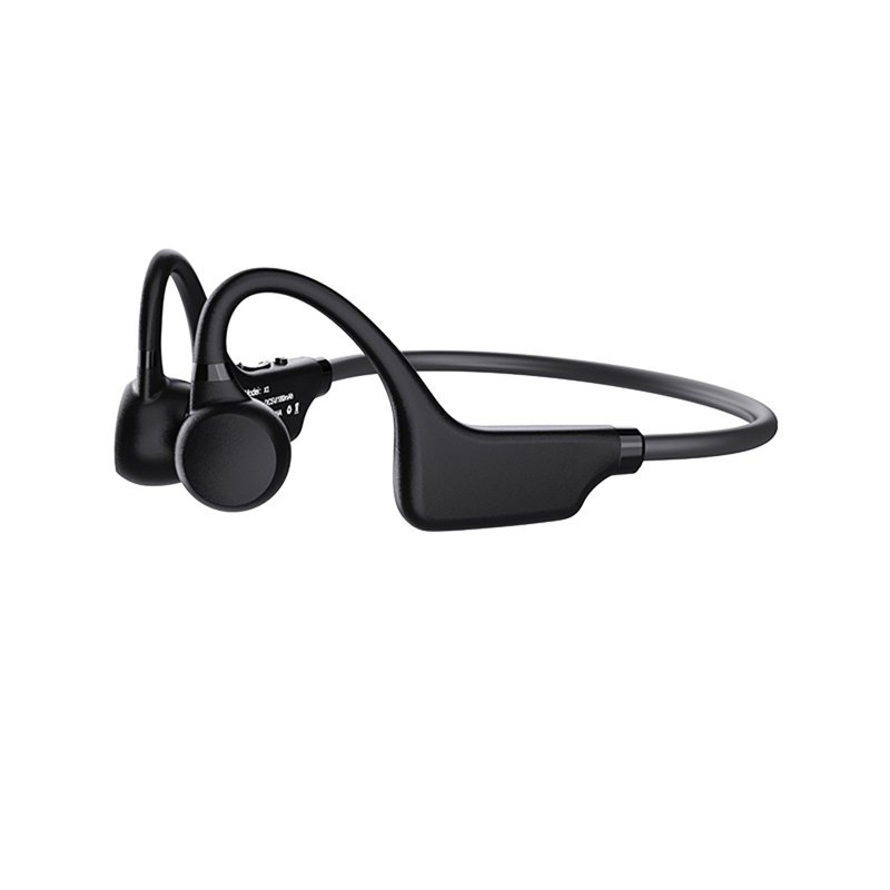 X1 Bone Conduction Earphone Wireless Sports Headset Ultra Light Headset Sport Earbuds Waterproof Earphone For Swimming Running black