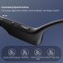 X1 Bone Conduction Earphone Wireless Sports Headset Ultra Light Headset Sport Earbuds Waterproof Earphone For Swimming Running black