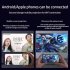 X10 5g Wifi Mini Projector 1080p HD Mini Projector Manual Zoom Smartphone Projector Outdoor Movie EU Plug