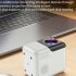 X10 5g Wifi Mini Projector 1080p HD Mini Projector Manual Zoom Smartphone Projector Outdoor Movie EU Plug
