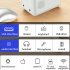 X10 5g Wifi Mini Projector 1080p HD Mini Projector Manual Zoom Smartphone Projector Outdoor Movie UK Plug