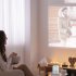 X10 5g Wifi Mini Projector 1080p HD Mini Projector Manual Zoom Smartphone Projector Outdoor Movie EU Plug
