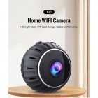 X10 Wifi Mini Camera Night Vision Hd Webcam 1080p Video Recorder Motion Detect Monitor Home Security Surveillance Camcorder black