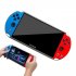 X12 Plus 7 Inch Handheld Game Console 10000  Video Games Portable Game Console with 2500mAh Rechargeable Battery