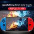 X12 Plus 7 Inch Video Game Console 16gb Memory 2500mah Rechargeable Battery Nostalgic Game Console Blue Red