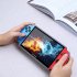 X12 Plus 7 Inch Video Game Console 16gb Memory 2500mah Rechargeable Battery Nostalgic Game Console Blue Red