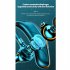 X13 Wireless Handsfree Headset Earpiece With Noise Canceling Mic LED Battery Display For Laptop Trucker Driver red