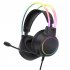 X15 Pro Onikuma Rgb Headphones with HD Flexible Mic 3 5mm Gaming Earphones for Xbox Ps5 Ps4 Switch Black