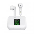 X15 TWS Bluetooth Headphone Wireless <span style='color:#F7840C'>Earphone</span> LED Display Bluetooth 5.0 Sport Headset Earbuds Airbud white