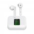 X15 TWS Bluetooth Headphone Wireless Earphone LED Display 5 0 Bluetooth Headset white