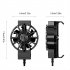 X16 Universal Mobile Phone Game Wired Cooler Cell Phone Radiator Case Live Streaming Cooler For 4   6 7in Smartphones black