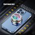 X18 Mobile Phone Radiator Magnetic Suction Wireless Fast Charging Silent Semiconductor Cooler Cooling Fan silver