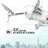 X193 GPS 5G WIFI FPV With 4K Ultra Clear Camera Brushless Selfie Foldable RC Drone Quadcopter RTF VS ZLRC Beast SG906 CSJ X7 