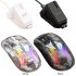 X2 Pro Wireless Mouse Mini Portable High Precision Mouse Adjustable Dpi 2 4ghz Rgb Lighting Gaming Mouse White
