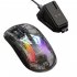 X2 Pro Wireless Mouse Mini Portable High Precision Mouse Adjustable Dpi 2 4ghz Rgb Lighting Gaming Mouse Black