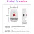 X2 USB Keyboard Mouse Adapter Sensitive Gaming Converter No Delay Keyboard Mouse Converter  For Android IPhone System White