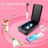 X2 UV Phone Wireless Charger Sterilizer Box Jewelry Phone Toothbrush Watch Cleaner Personal Sanitizer Disinfector black X2