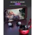 X26 Wireless Binaural 5 0 Bluetooth Headset In Ear Noise Reduction Touch Control Earbuds Smart Waterproof HiFi Earphone red
