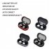 X26 Wireless Bluetooth Earphones for Both Ears Bluetooth 5 0 Headset red