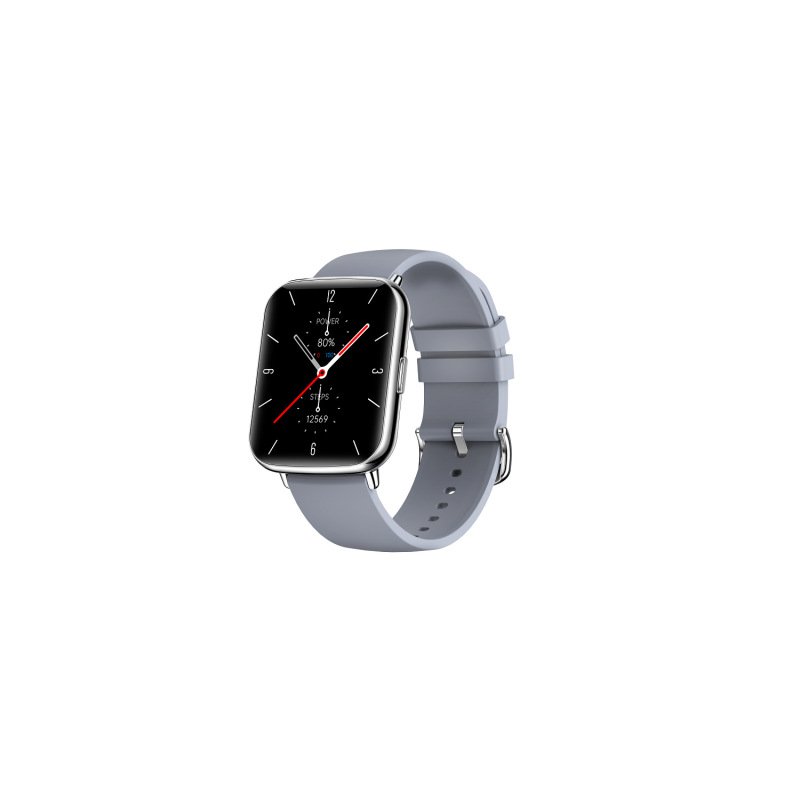 X27 Smart  Watch With 1.7-inch Color Large Screen Various Exquisite Dials 24h Dynamic Heart Rate Ip68 Silver
