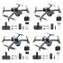 X28 RC Drone Smart Obstacle Avoidance Optical Flow Aerial Photography GPS RC Quadcopter Toys For Kids Christmas Birthday Gifts Black